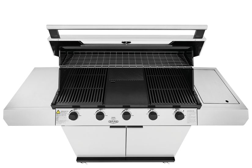 Beefeater 1200S BBQ c/Carrinho Fech. 5Q. + Q. Lat. - Inox